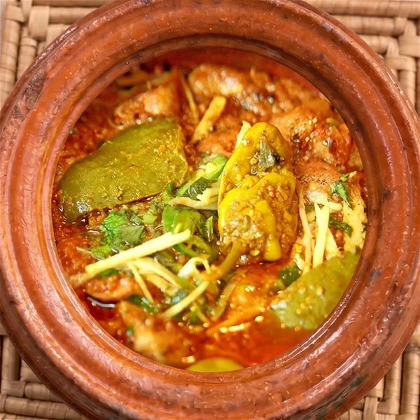 Boneless Chicken Achari Handi (Full)