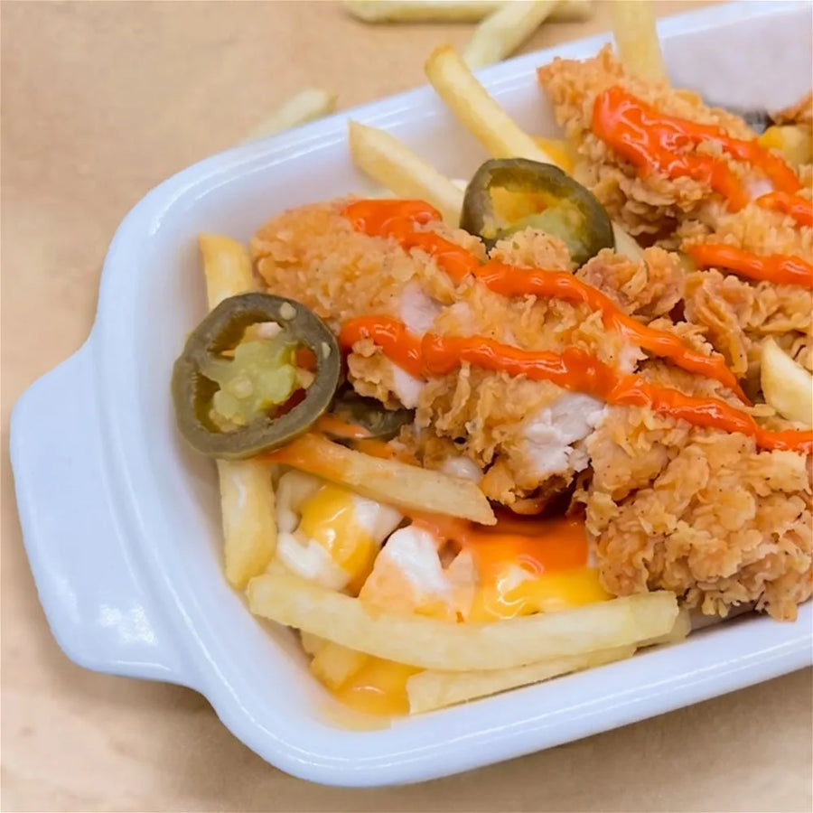 Loaded Fries with Chicken