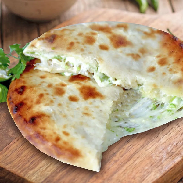 Stuffed Cheese & Green Chilli Naan